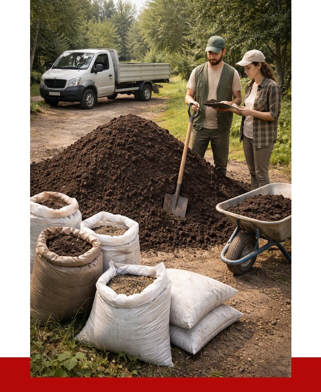 Купить грунт с доставкой в Магнитогорске от 4655 р. за м3 | ПРОНЕРУДМгн