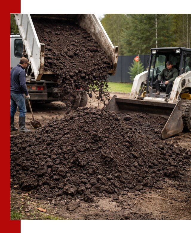 Плодородный грунт с доставкой в Магнитогорске для садов и огородов