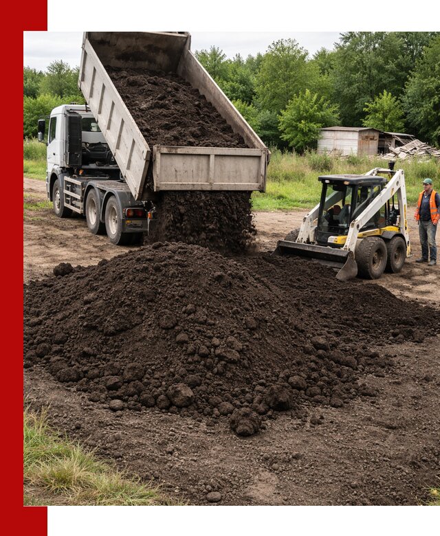 Поставка плодородной земли с доставкой самосвалом в Магнитогорске
