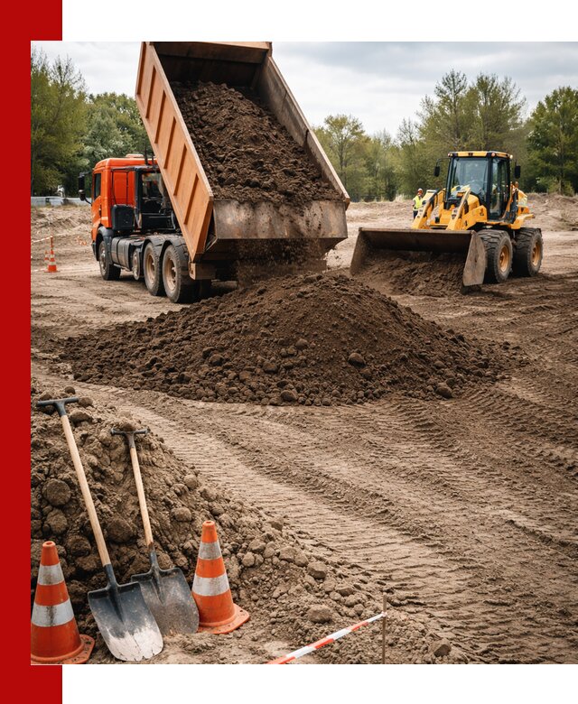 Поставка и доставка планировочного грунта в Магнитогорске