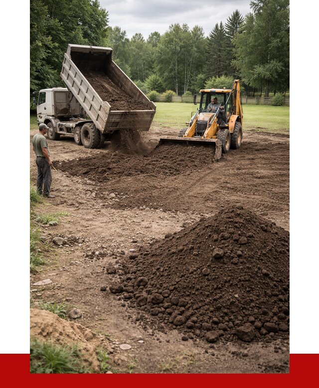Грунт для выравнивания участка в Магнитогорске от 1241 р. | ПРОНЕРУДМгн