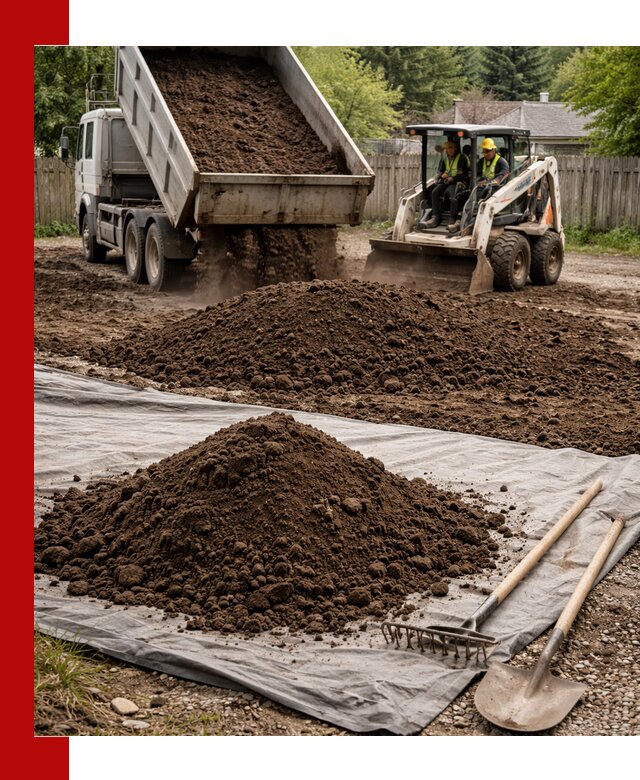 Грунт для отсыпки участка с доставкой в Магнитогорске