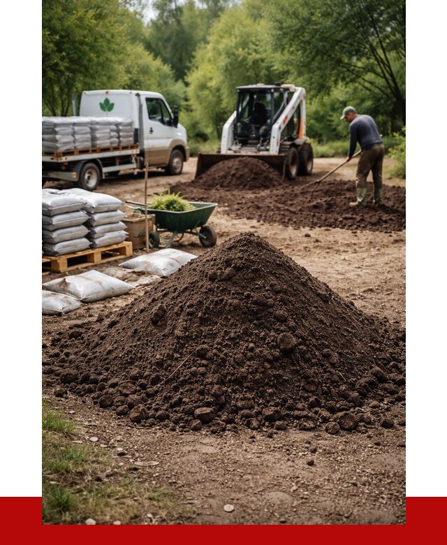 Грунт для озеленения с доставкой в Магнитогорске от 1862 р. | ПРОНЕРУДМгн