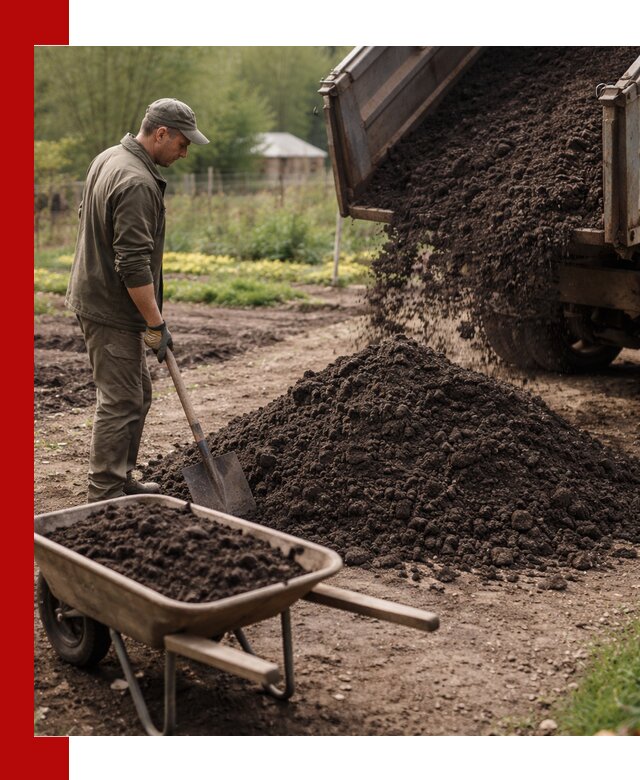 Доставка качественной земли для огорода в Магнитогорске
