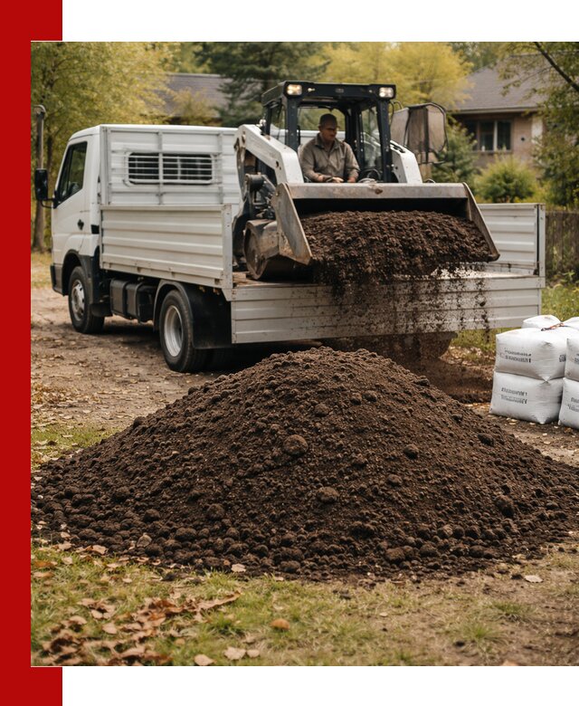 Доставка садовой земли в больших объёмах в Магнитогорске