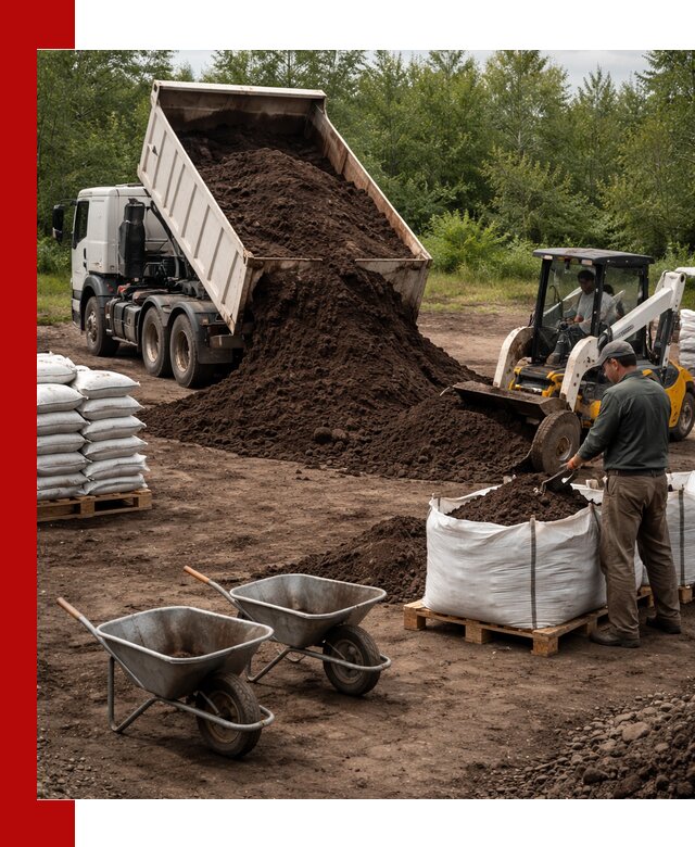 Доставка и продажа торфогрунта в Магнитогорске оптом и в розницу