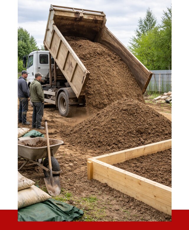 Торфо песчаная смесь в Магнитогорске с доставкой от 1914 р. | ПРОНЕРУДМгн