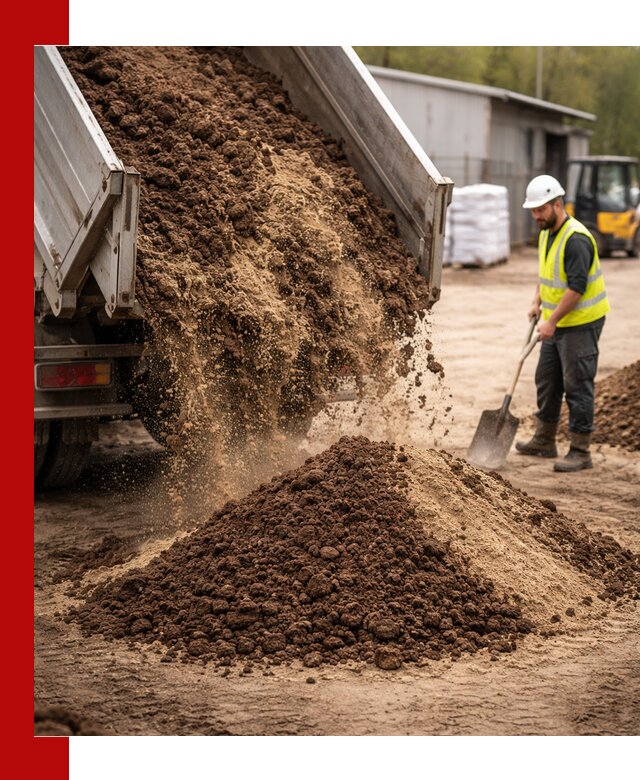 Доставка торфо-песчаной смеси в Магнитогорске для строительства и озеленения