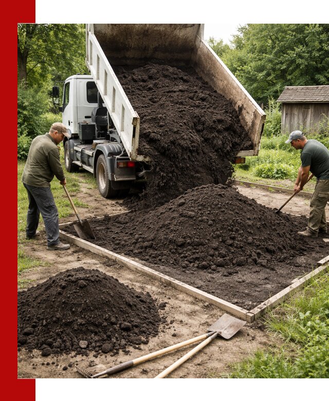 Купить чистый чернозем для огорода с доставкой в Магнитогорске