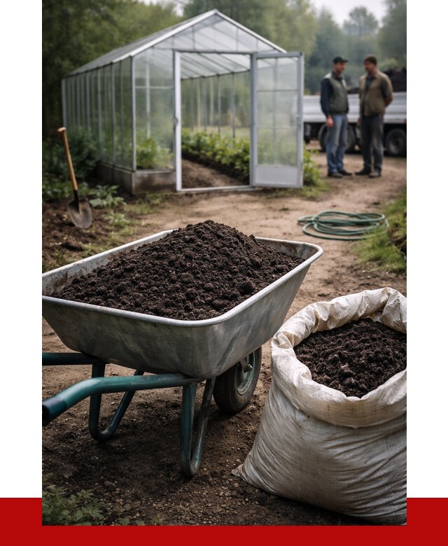 Чернозем для теплицы в Магнитогорске с доставкой от 1552 р. | ПРОНЕРУДМгн