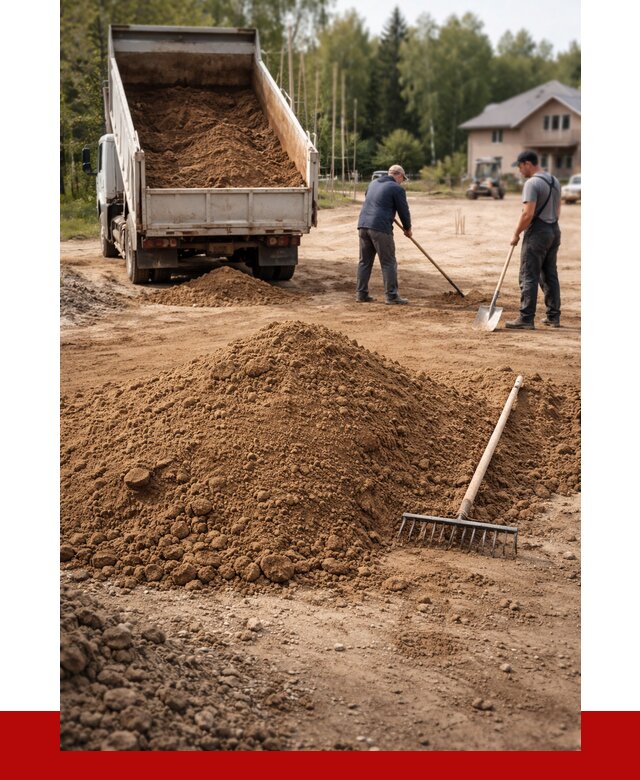 Суглинок для планировки в Магнитогорске с доставкой от 4345 р. | ПРОНЕРУДМгн