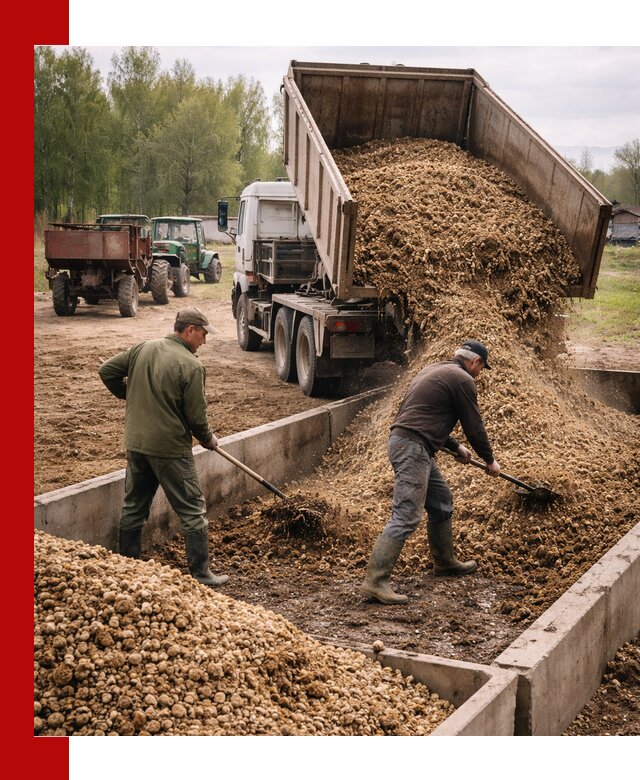 Куриный помет с доставкой в Магнитогорске оптом и в розницу