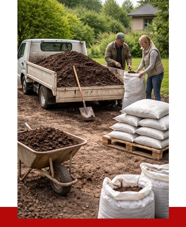 Перегной в мешках с доставкой в Магнитогорске от 2276 р. | ПРОНЕРУДМгн