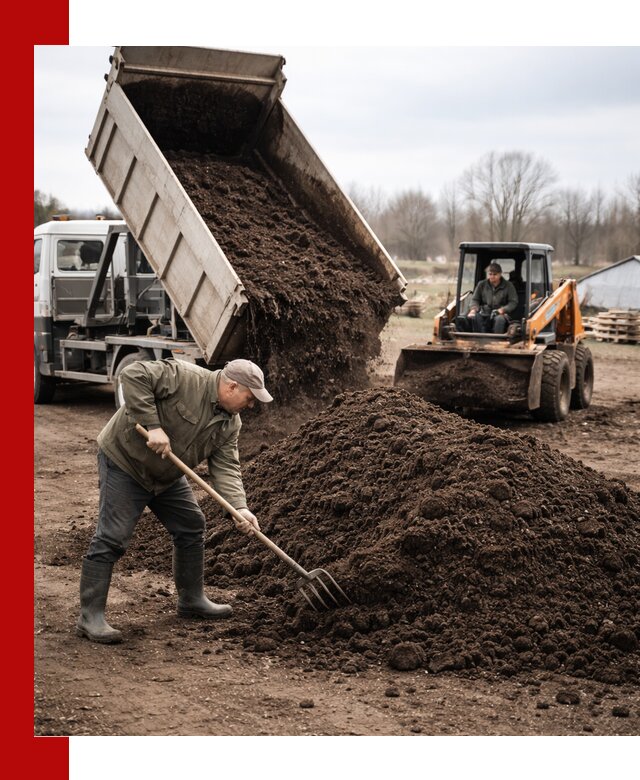 Доставка и продажа перегноя в Магнитогорске быстро и дешево