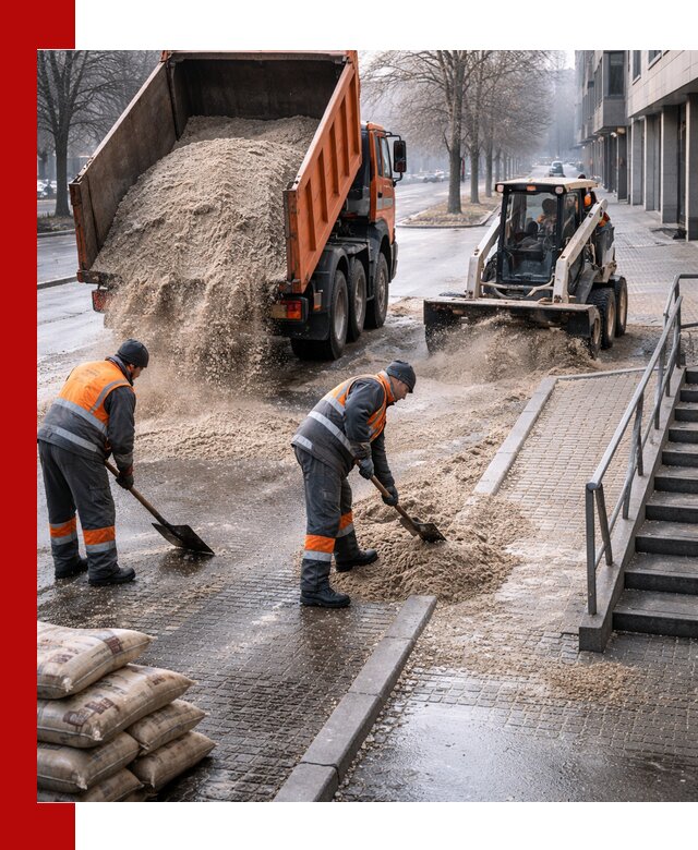 Поставка противогололедных материалов в Магнитогорске