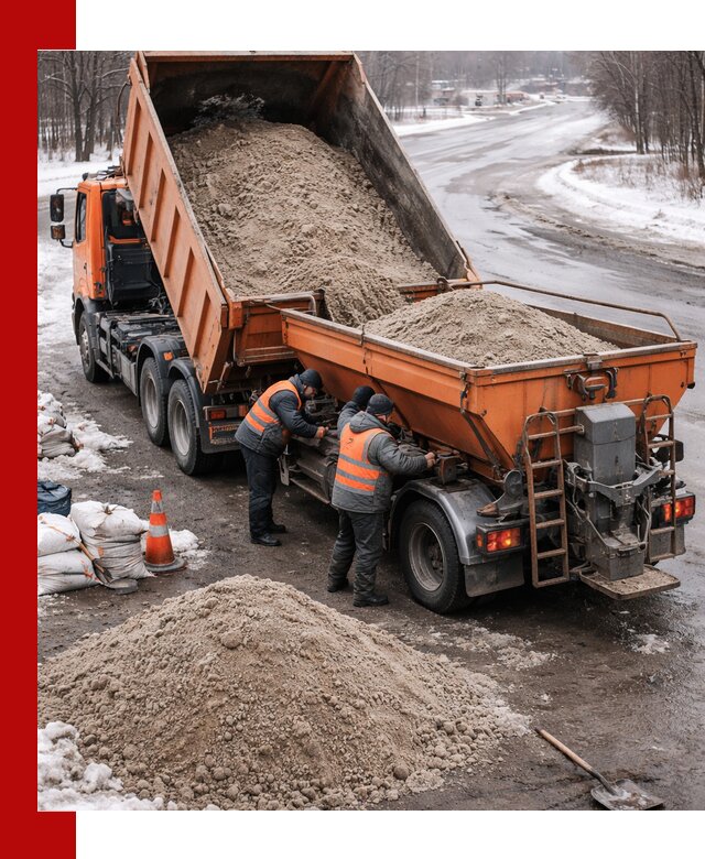 Поставка и вывоз пескосоля в Магнитогорске оптом и в розницу