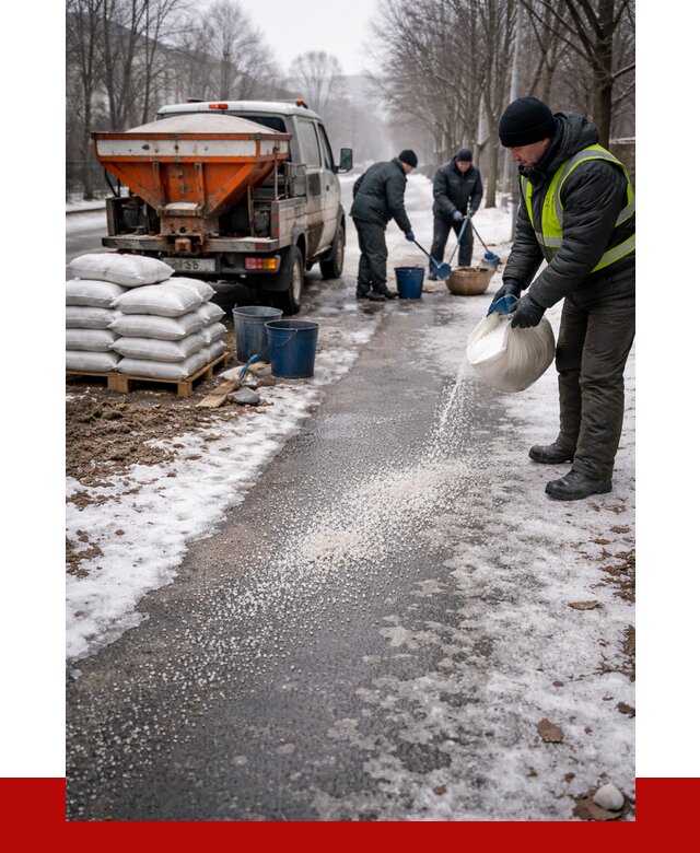 Реагент против гололеда в Магнитогорске с доставкой от 4655 р. | ПРОНЕРУДМгн