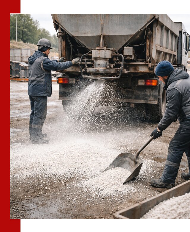 Доставка и продажа хлористого кальция в Магнитогорске