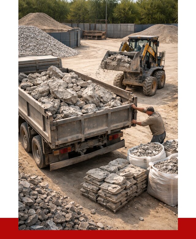 Купить бой бетона с доставкой в Магнитогорске от 4966 р. | ПРОНЕРУДМгн