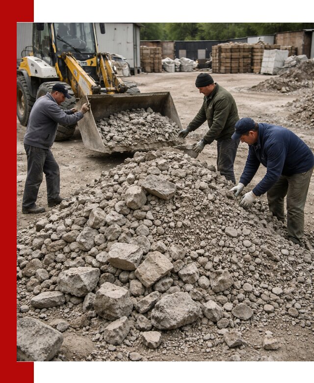 Демонтаж и вывоз бой бетона в Магнитогорске