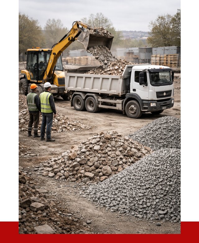 Купить строительный бой в Магнитогорске с доставкой от 4345 р. | ПРОНЕРУДМгн