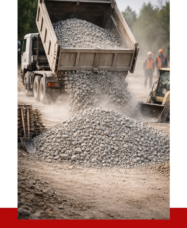 Купить дробленый бетон в Магнитогорске от 1759 р./куб | ПРОНЕРУДМгн