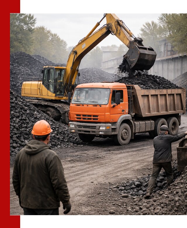Доставка угля автотранспортом в Магнитогорске быстро и выгодно