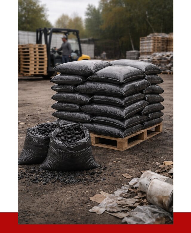 Купить уголь в мешках с доставкой в Магнитогорске от 7759 р. | ПРОНЕРУДМгн