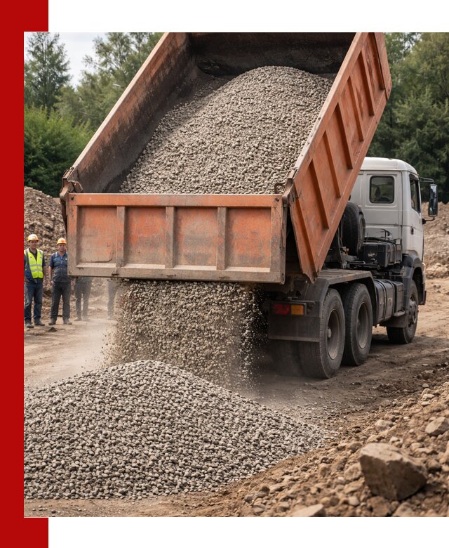 Доставка сыпучих материалов самосвалом в Магнитогорске быстро и надежно