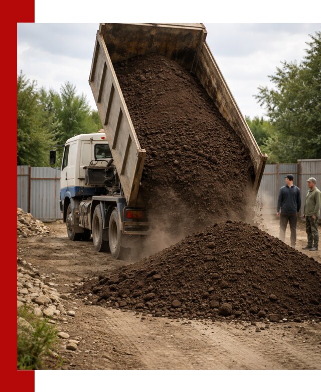 Доставка самосвалом 10 кубов в Магнитогорске быстро и надёжно