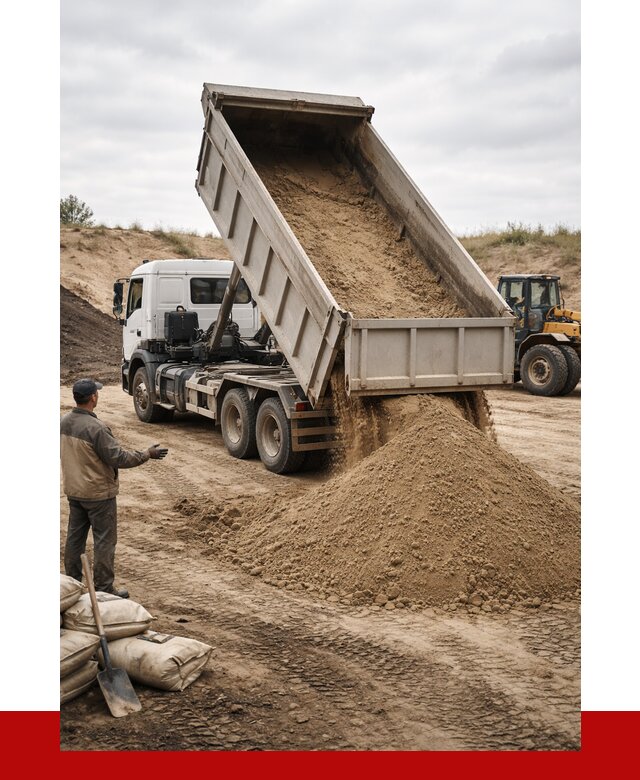 Доставка самосвалом 20 кубов в Магнитогорске от 7759 р. | ПРОНЕРУДМгн