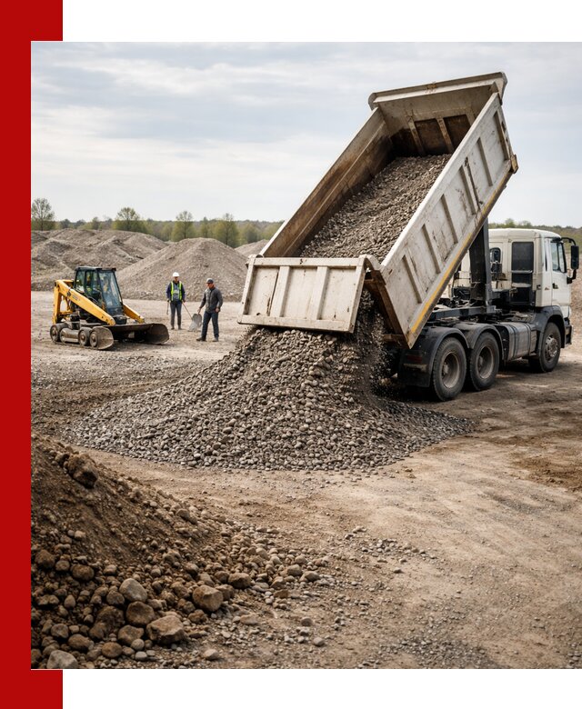 Доставка самосвалом 25 м³ в Магнитогорске быстро и надежно