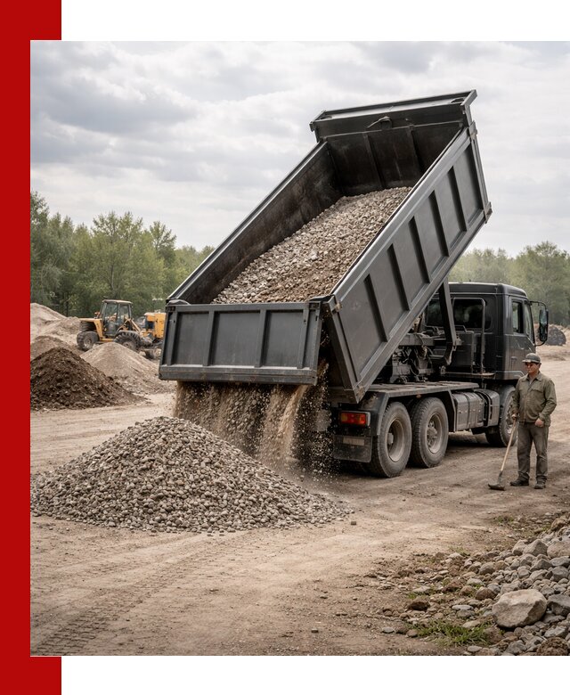 Доставка самосвалом 30 м3 по выгодным ценам в Магнитогорске