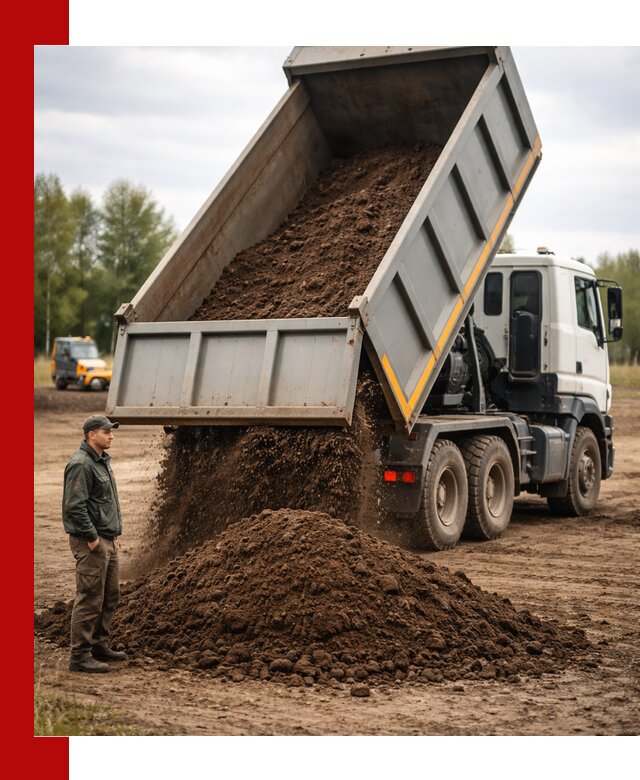Аренда самосвала с водителем в Магнитогорске для сыпучих грузов и навоза