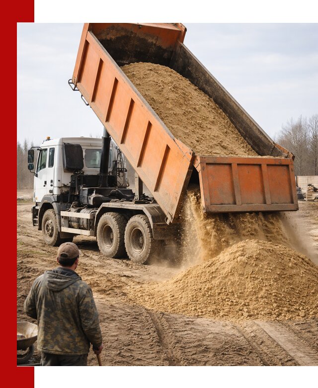 Аренда самосвала 20 тонн для перевозки грузов в Магнитогорске