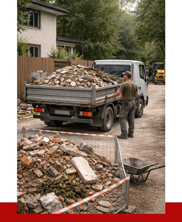 Вывоз строительного мусора с погрузкой в Магнитогорске от 7759 р | ПРОНЕРУДМгн