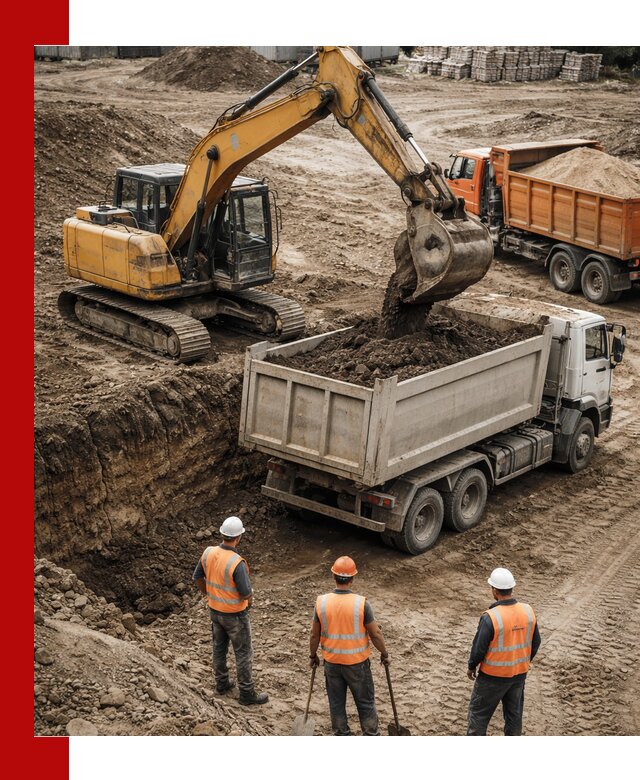 Разработка грунта для строительства и благоустройства в Магнитогорске