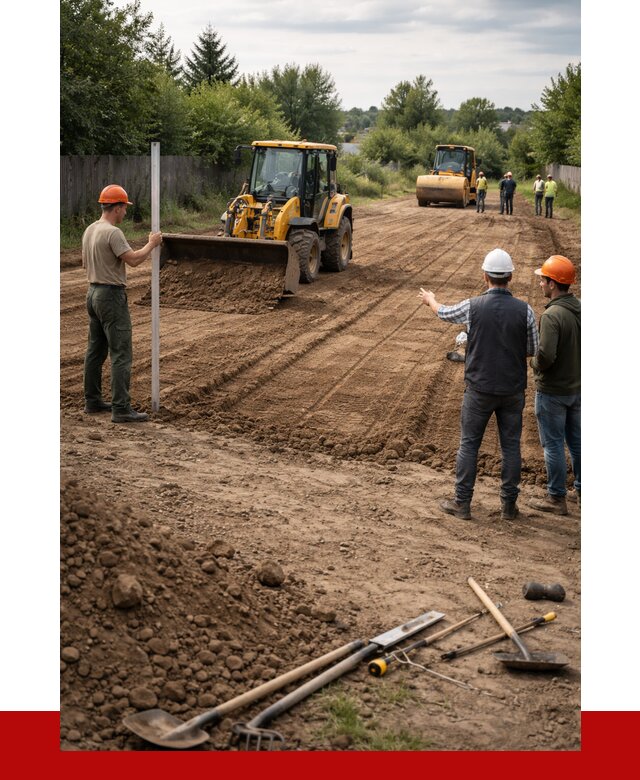 Планировка участка грунтом в Магнитогорске от 4655 р ПРОНЕРУДМгн