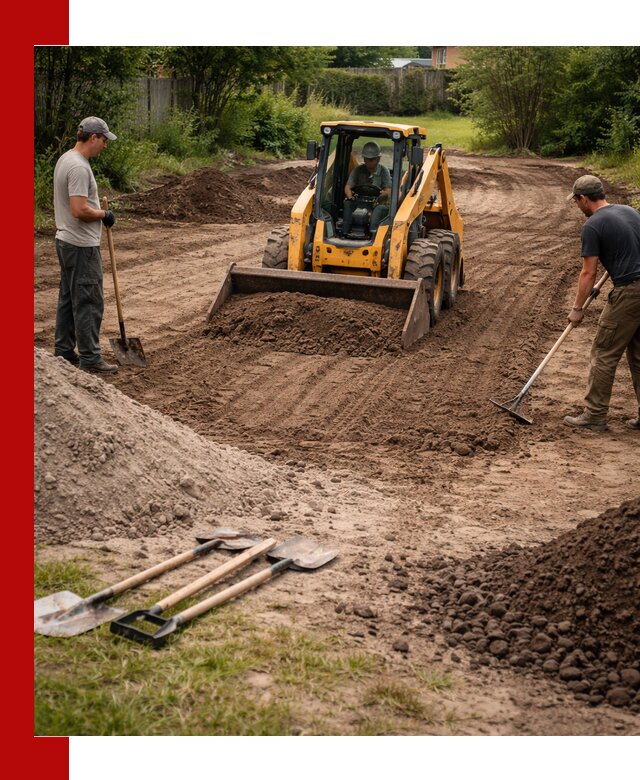 Планировка участка грунтом с вывозом и доставкой в Магнитогорске
